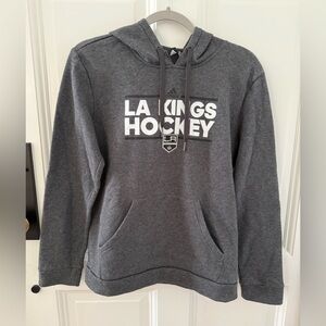 Adidas Charcoal L Womens LA Kings Hockey Hoodie